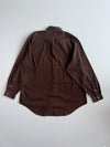 Polo by Ralph Lauren Solid Button-Up Shirt Brown (2XL/3XL)