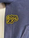 Polo Ralph Lauren Zip-Up Hoodie – Navy with Yellow Pony (L)