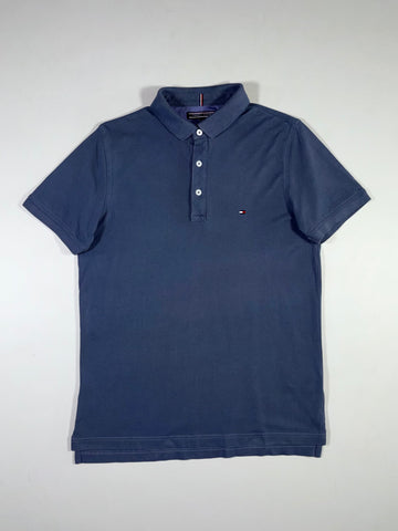 Tommy Hilfiger Navy Blue Slim Fit Polo Shirt (M)