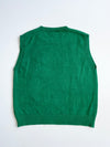 AMI Paris Ami de Coeur Green Knit Sweater Vest(S)