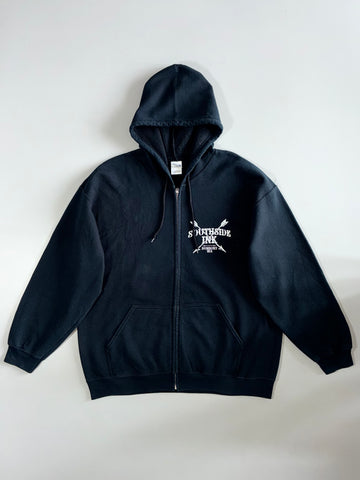 Southside Ink Bunbury Black Zip Hoodie (XL)