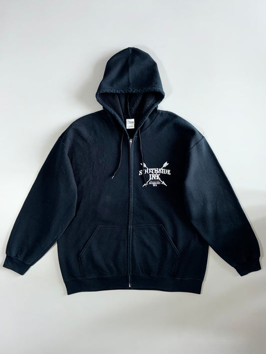 Southside Ink Bunbury Black Zip Hoodie (XL)