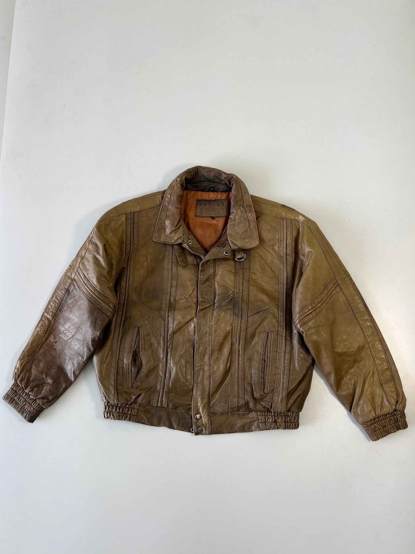 ZSuper Premium Original Leather Jacket (DESIGNER) (RARE) (L/Xl)