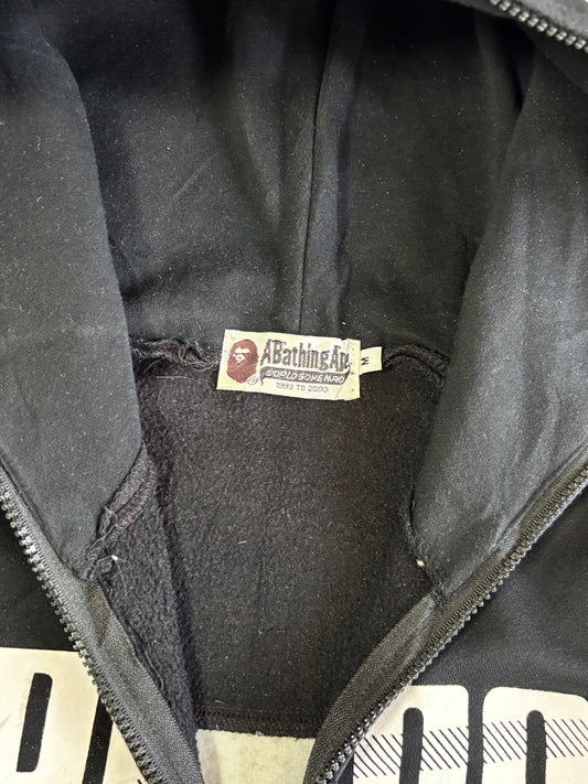Vintage Bape X Puma Premium Double Zipper Hooded Jacket (S/M)