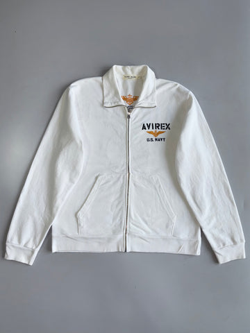 Avirex Type Blue U.S. Navy Airdale Full-Zip Jacket (L)