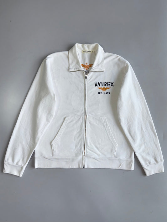 Avirex Type Blue U.S. Navy Airdale Full-Zip Jacket (L)