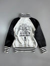 Bad Rabby Japanese Satin Varsity Bomber Jacket (XS)
