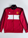 Adidas Manchester United Track Jacket  Red/Black (Official) |(L)