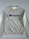 Champion Big Logo Crewneck
Sweatshirt in Grey (M)