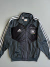 Adidas Germany DFB Deutscher Fussball-Bund Track Jacket Grey 3-Stripes Football (S/M)