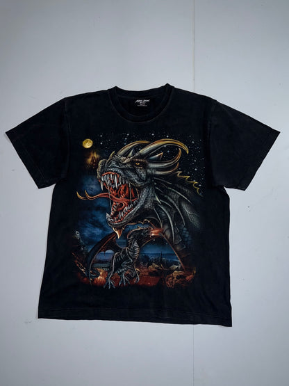 !                                                                        Big dinosaur 🦖 Rare Vintage tee(L/Xl)