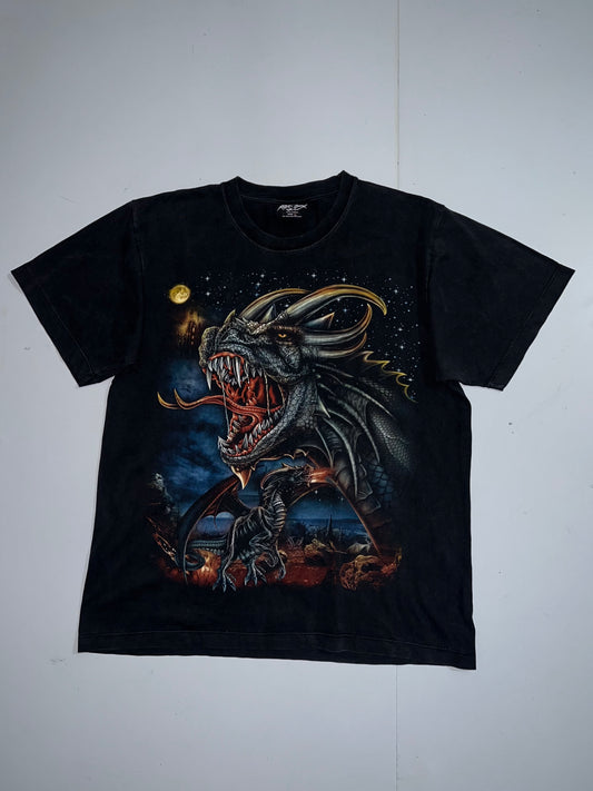 !                                                                        Big dinosaur 🦖 Rare Vintage tee(L/Xl)