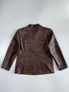 Pepe Premium Original Leather Jacket Womens (M)