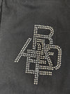 BAPE Rhinestone Logo Zip-Up Hoodie – Black, Size (M)