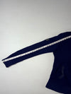 Vintage Fila Navy Blue Wool Knit Zip-Up Jacket Women’s (XL)
