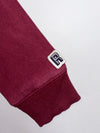 Roots Athletics Burgundy Sherpa-Lined Zip-Up Hoodie (M)