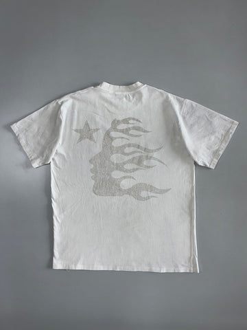 Hellstar “Enlightenment Club” Graphic Rhinestone Tee (L)