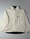 Vintage Nike Reversible Two-Tone Swoosh Jacket Black/Cream (2XL)
