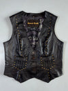 Goose Craft Studded Leather Vest (S)
