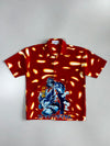 Dragon Ball Z Super Saiyan Anime Silk Shirt (S)