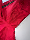 Y2K Banana Seven Red Hooded Bomber Jacket Embroidered (M/L)