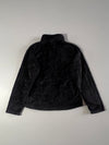 The North Face Osito Quarter-Zip Fleece Pullover — Black / Pink women's (XXS)