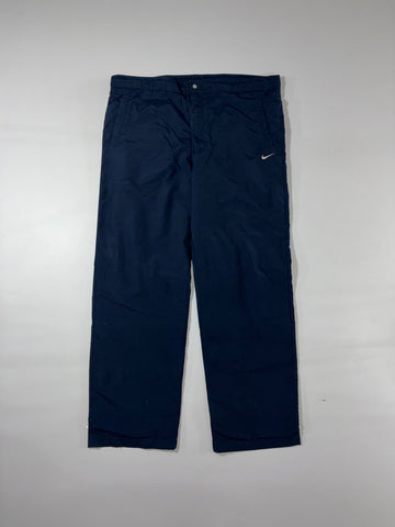 Vintage Nike Swoosh Nylon Lined Pants (W:40) (L:42)
