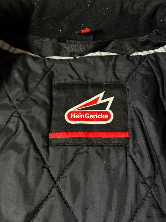 Vintage Hein Gericke "Genuine Spirit" #70 Pro Sports Mesh Racing Moto Jacket completely Paded (L)