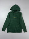 Stüssy Green Embroidered Spellout Hoodie (S)