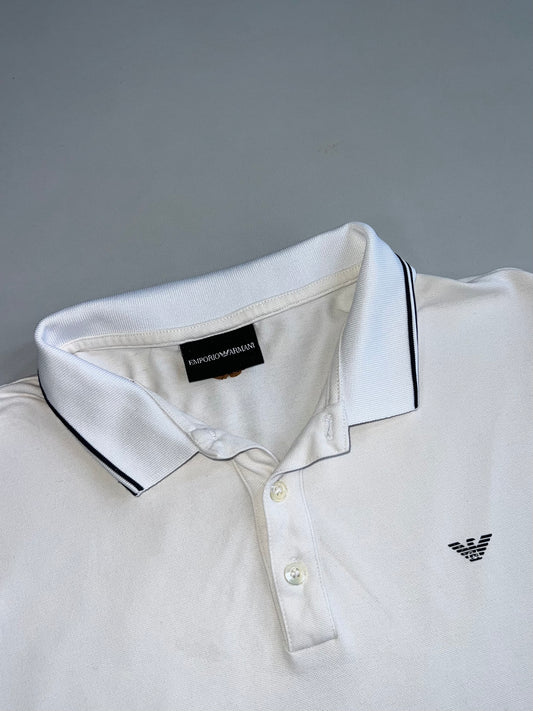 Emporio Armani Tipped Collar Polo (M)
