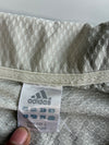 Vintage Adidas Off-White Textured Polo Jersey (Xl)