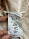 AMI Paris Ami de Coeur Cream Cropped Cardigan women’s (S)