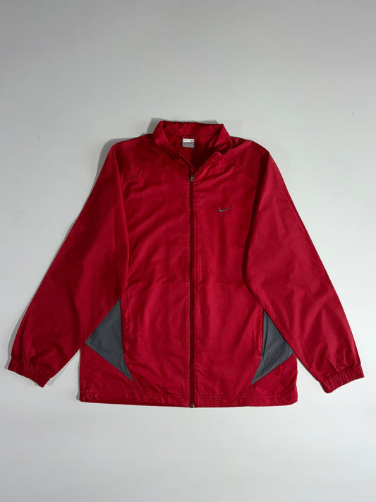 Nike Full-Zip Windbreaker Jacket – Red (M)