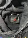 Jordan Black Multicolor Spellout Hoodie (M)