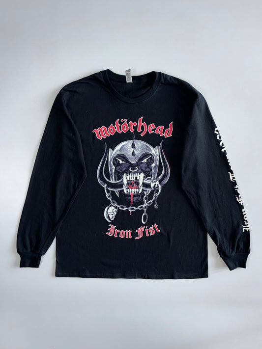 Motörhead | Iron Fist Long Sleeve Band Tee | Black (XL)