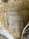 Y2K Print Sherpa-Lined Full Zip Hoodie (M/L)