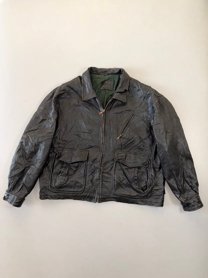 !                Ultra Premium Original Leather Jacket (RARE) (2XL/3XL)