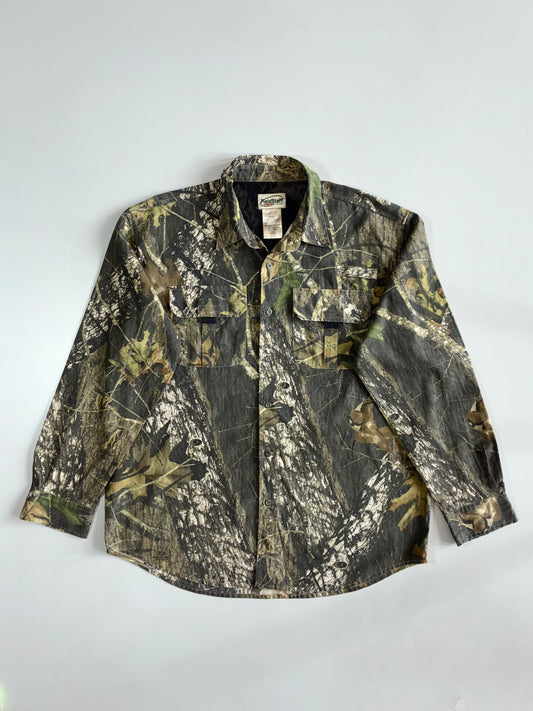 FieldStaff Realtree Camo Hunting Button-Up Shirt (XXL)