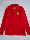 Vintage Fruit of the Loom Italian Club Embroidered Long Sleeve Polo (S)