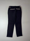 Vintage Adidas Golf Black Chino Trousers – Logo Waistband (W:32) (L:40)