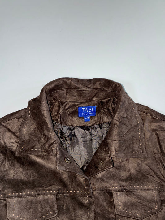 Tabi Premium Original Leather Jacket Womens (M)