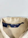 Vintage 90s Polo Sport Ralph Lauren Cream Cotton Zip Jacket (3XL)