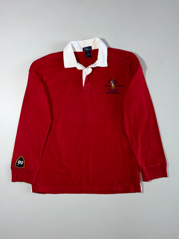 Polo Ralph Lauren Red Rugby Shirt RLPC Big Pony – (L)