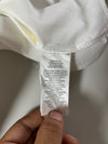 Ralph Lauren White Slim Fit Feather Weight Twill Button-Up Shirt (L)