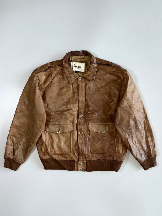 Cougar Premium Original Leather Jacket (M/L)