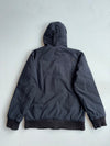 Vintage The North Face Black Hooded Bomber Jacket (L)