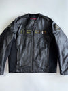 Icon Accelerant Leather Motorcycle Jacket w/ Asphalt Tech Armor (2XL/3XL)