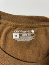 Carhartt | Brown Pocket Tee Loose Fit | (XL)