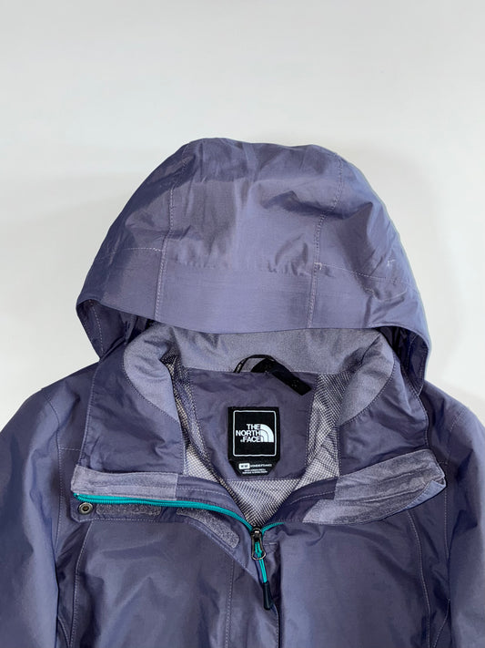 The North Face HyVent Purple Rain (Coller Hidden Cap) Jacket (M)