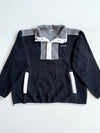 Columbia Sherpa Fleece Snap Pullover – Black/Grey (XL)
